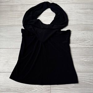 Y2K Black Strapless Top Vintage